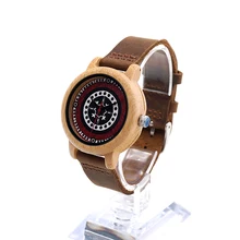BOBOBIRD J19 Мужской Классный Дизайн УФ Priting Кварцевые Часы Красочные Нерегулярные Рисунок Набора Наручные Часы Женщины Подарок Принять OEM Relogio