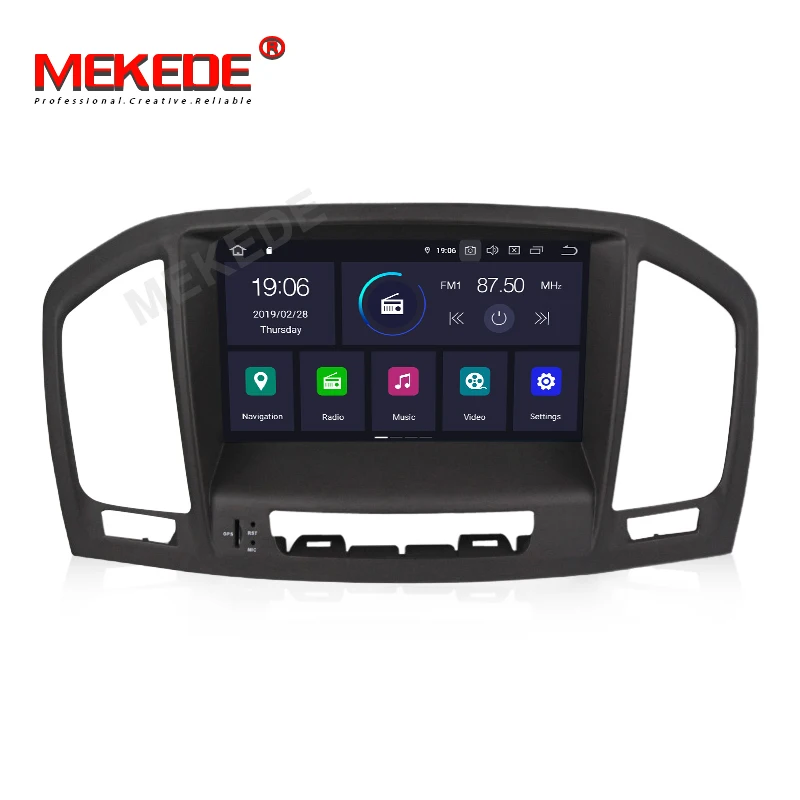 Discount MEKEDE Android 9.0  IPS DSP Car Multiemdia player For Opel G with 3G wifi radio gps navigator support Multi-language menu 1