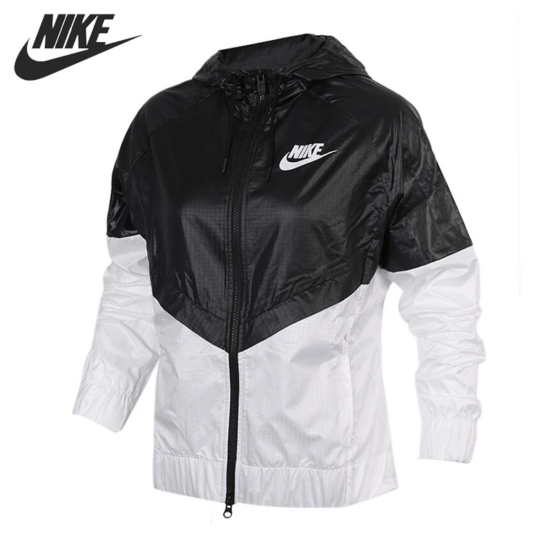 Novedad Original NIKE AS W NSW WR JKT chaqueta de mujer con capucha ropa deportiva|Chaquetas para running| -