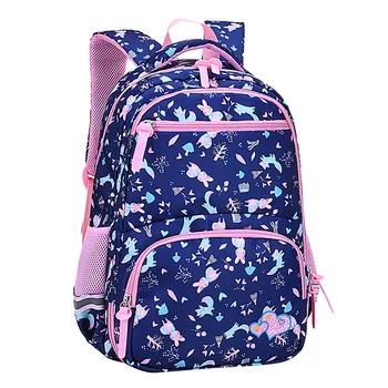 

Girl Fashion Cartoon Backpack Waterproof Load-reducing Kids Schoolbag Women Travel Hiking Backpacks Shoulder Bags Large Capacity