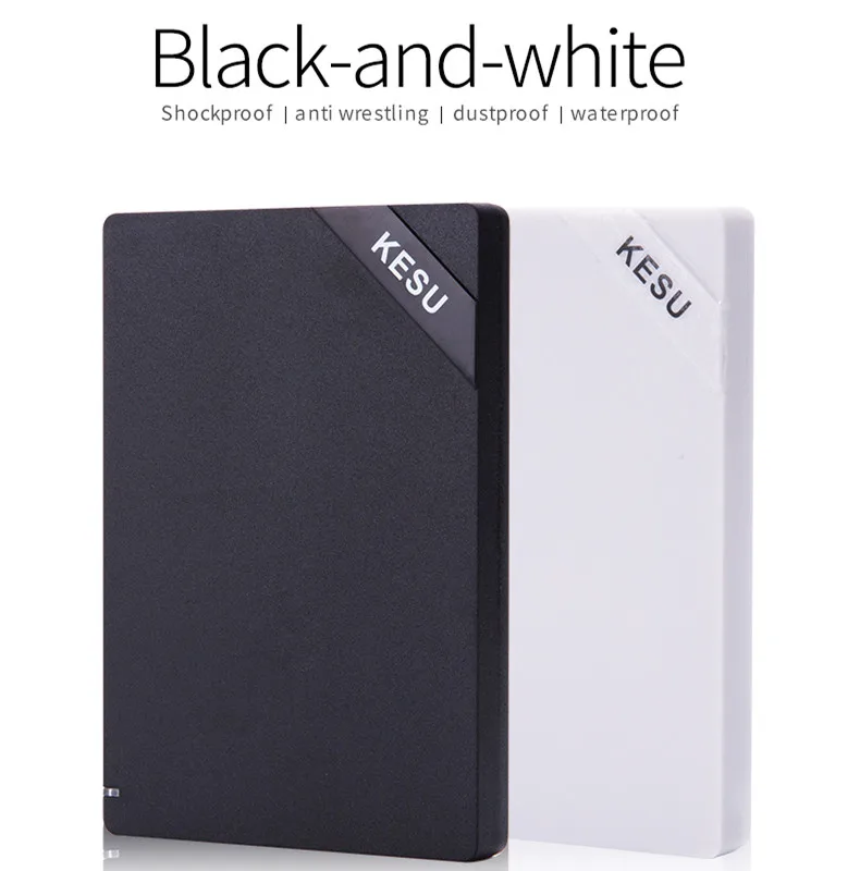 KESU 2.5 inch Portable External Hard Drive USB 3.0 120Gb 500Gb 1TB 2tb HDD Storage for PC, Mac, Desktop, Laptop,Xbox One, Xbox 3