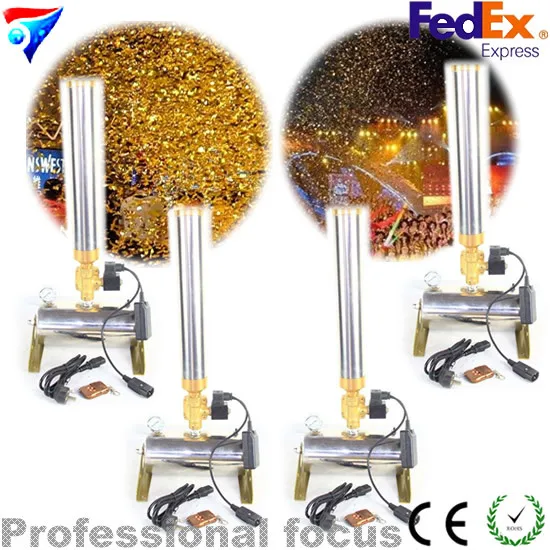 free shipping 4pcs/lot 150W Confetti Machine For Stage Wedding Colorful