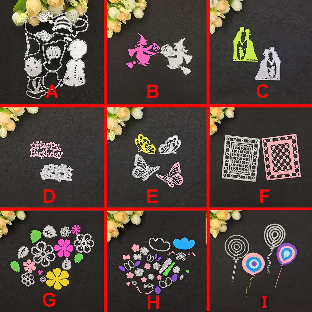 

Metal Die Cutting Dies Stencil For DIY Scrapbooking Album Paper Card Decor Craft