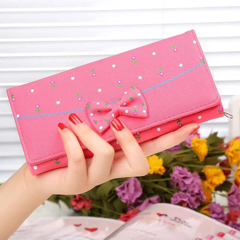 

Lady Purses Clutch Coin Purses Brand Design Woman Long Wallets ID Cards Holder Money Bags Burse Carteira Feminina Notecase Bags
