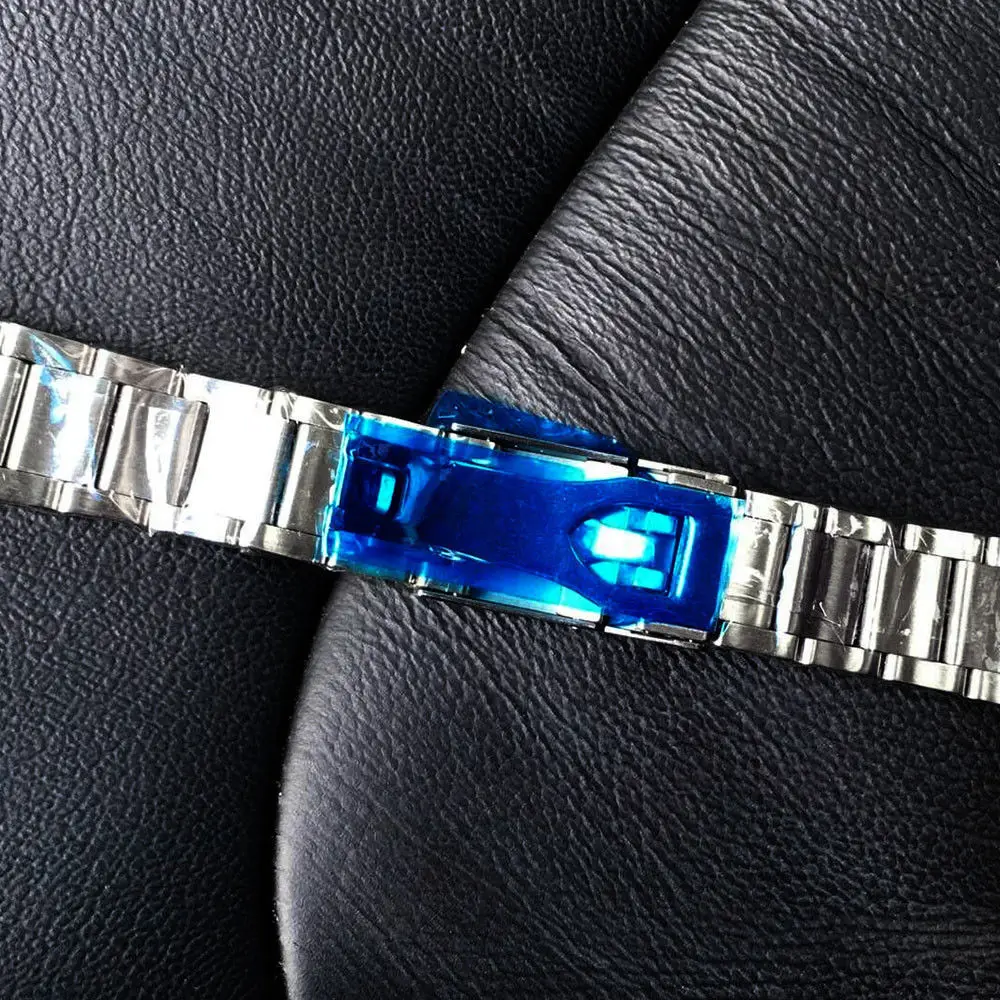 

22mm Full stainless steel watch strap band bracelet for 41mm Men's Corgeut watch