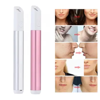 

Skin Care Machine Electric Removal Pen Red Blue Light LED Mark Repair Device Skin Tool