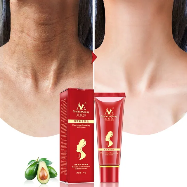 Hydrating Neck Cream Neck Cream Shea Butter Extract Reduce Double Chin Nourish Moisturizing Fade Fine lines