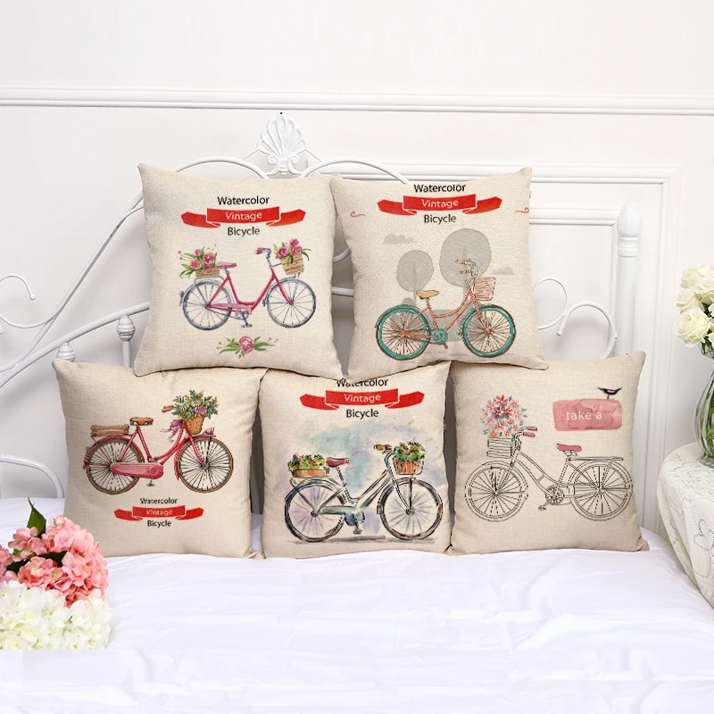18/'/' Fashion printing Pillow Case Linen Cushion Cover Car Sofa Home Decor