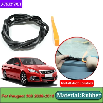 

Car-styling For Peugeot 308 2009-2018 Anti-Noise Soundproof Dustproof Car Dashboard Windshield Sealing Strips Auto Accessories