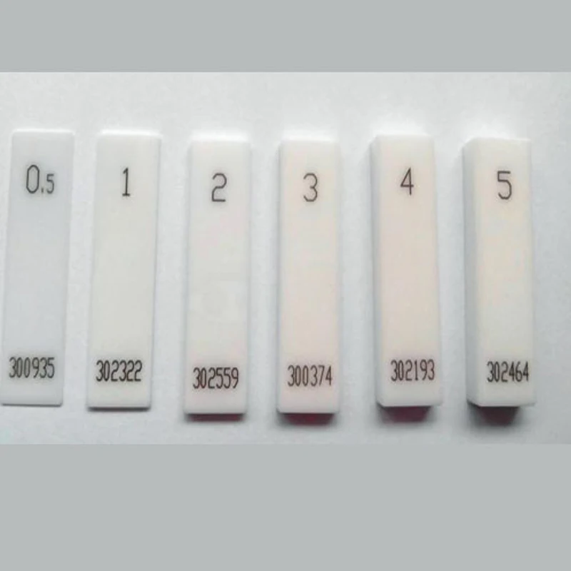 Grade 0 10MM Individual Ceramic Gauge Block Accuracy Vernier Caliper