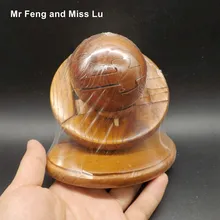 Забавные IQ головоломки Бейсбол модель деревянная игрушка детская разведки мозга игры