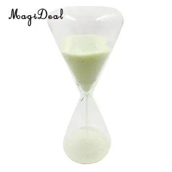 

1 Minute Sand Timer Hourglass with White Sand Party Props Glow in The Dark