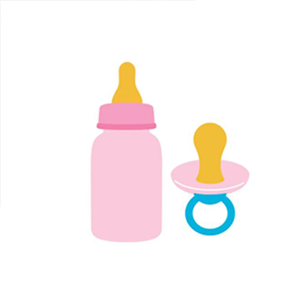 diy scrapbooking album paper card decorative customized baby bottle