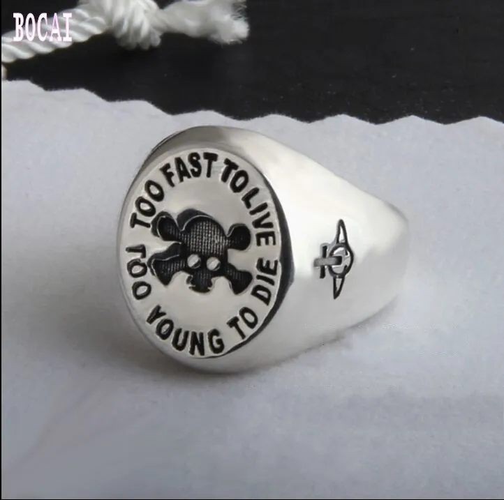

2019 silver jewelry 925 silver index finger silver ring finely crafted hand-tailed ring taro men and women ring