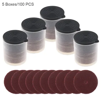 

100pcs/lot Mini Round Sandpaper Polishing Plate Sand Sheets Cut-off Wheels Sanding Disc for Electric Grinder Accessories