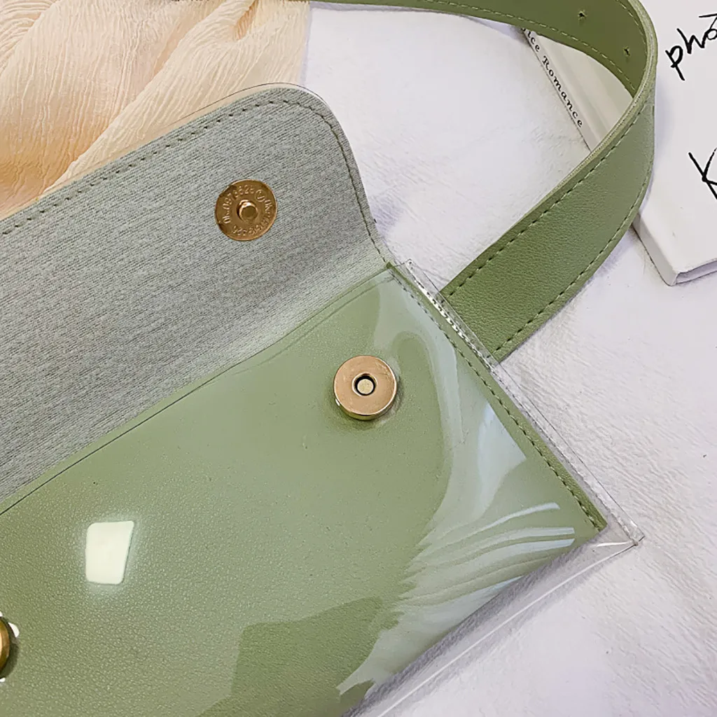 Aelicy женская прозрачная сумка через плечо, простая модная сумка на плечо из ПВХ, Высококачественная однотонная сумка, карман для телефона