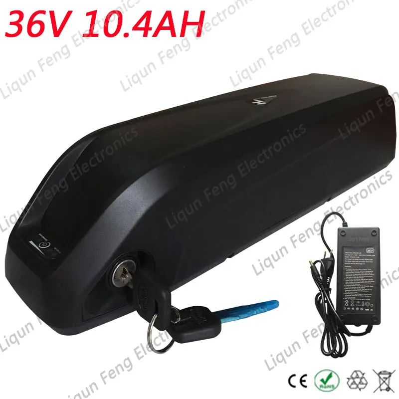 

Free Customs No Tax Factory 36 Volt li-ion battery pack with charger and 15A BMS for 500W 36V 10AH lithium ion battery 36V 10AH