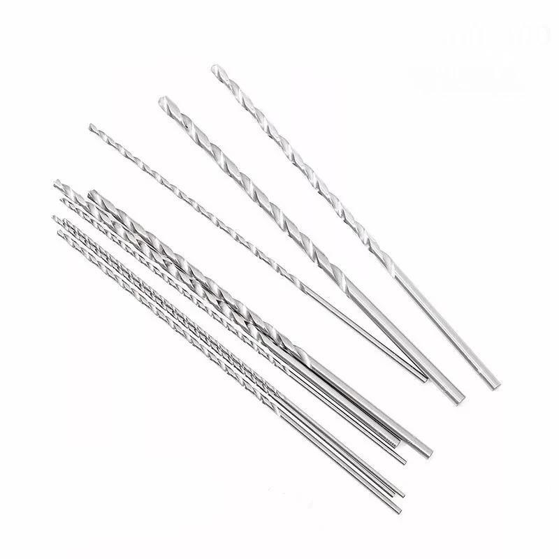 HSS Twist Drill Bits Extra Long Auger Straight Shank Drilling Bit 1 2 2.5 3mm