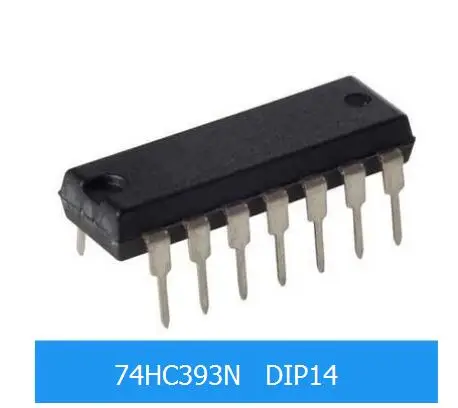 10pcs SN74HC393N 74HC393 74HC393N DIP 14 BINARY COUNTER New Good Quality