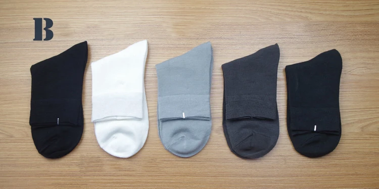 Breathable Men Socks Bamboo Fiber Comfotable Casual Socks 5 pairslot Socks Thin Summer Cool Male Long Casual Meias Masculinas06