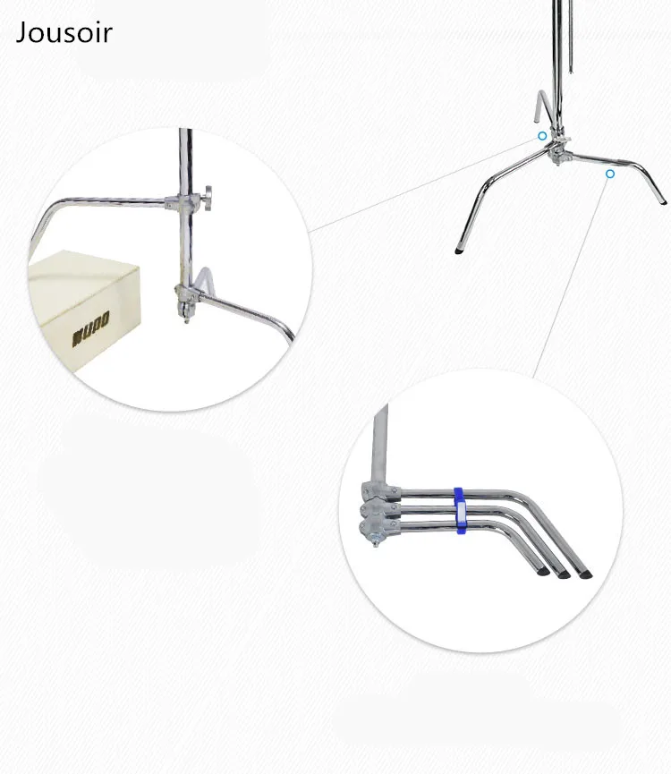 3" Регулируемый Магия ног C кадр флаг рамка Гибкая легкая рама кино и телевидения фотографии освещения ног frame CD50