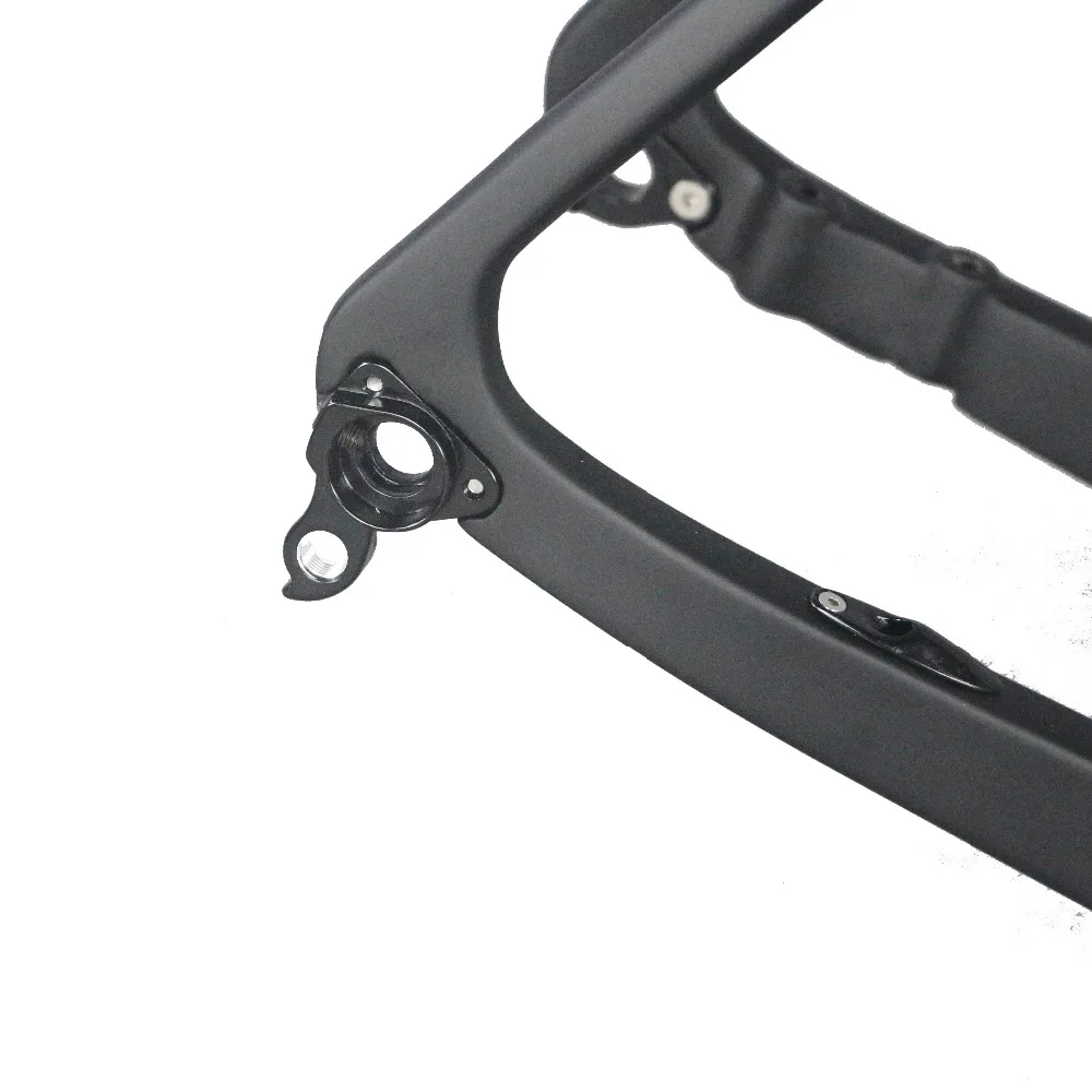 Top Carbon fiber bicycle frame GR030 flat mount disc brake  frames accept custom design paint 4