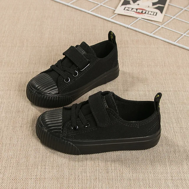 2018 Spring New Kids Shoes For Girls Children Sport Shoes Black In