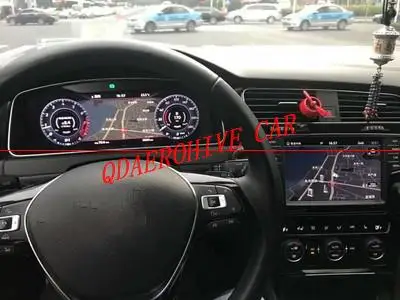 QDAEROHIVE lcd прибор lcd метр 5G1 920 791 A Светодиодный для Volkswagen VW golf 7 GTI R установка