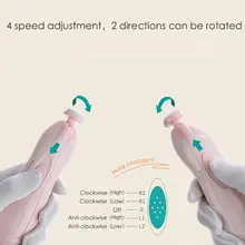 Детский автоматический Электрический триммер для ногтей, переносная универсальная Машинка для ухода за ногтями, безопасность для детей
