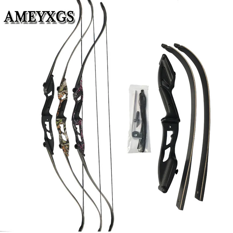 1set 56inch Archery Recurve Bow F179 30 50lbs Draw Weight Takedown Bow