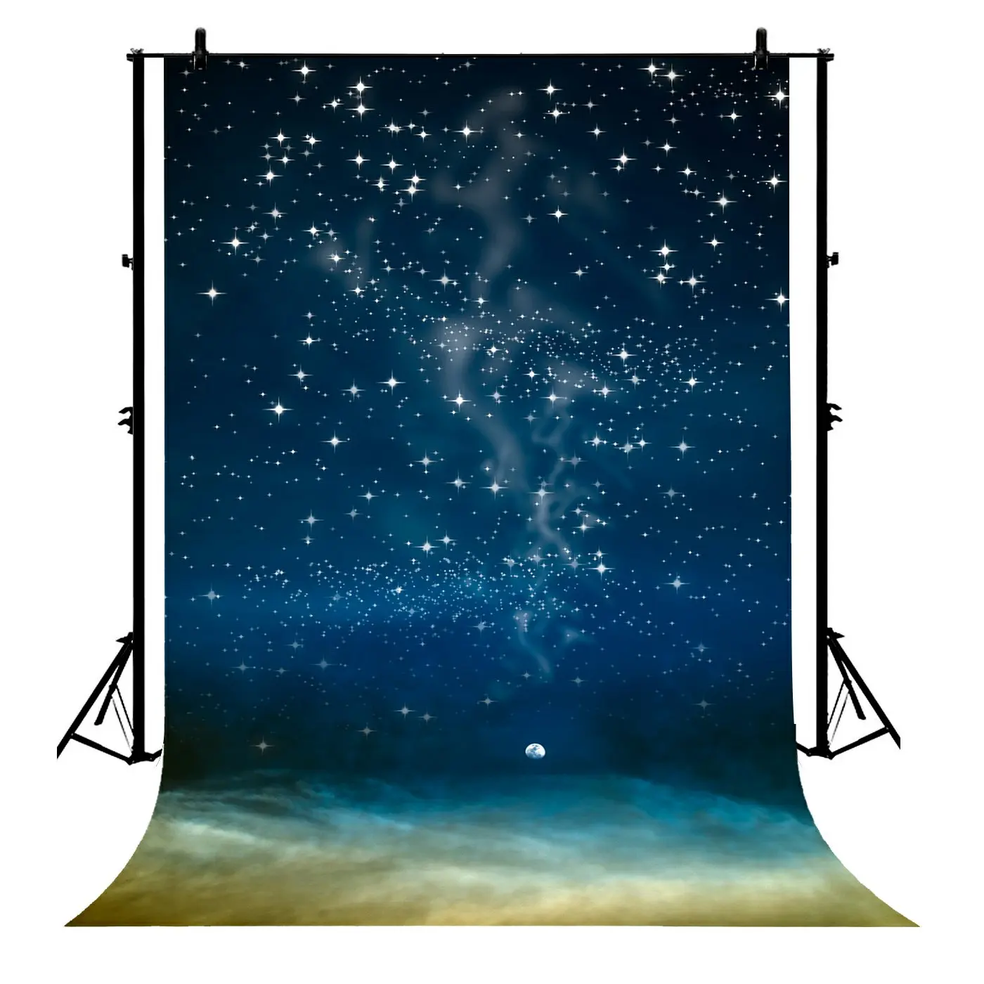 

5x7ft Starry Sky Stars Polyester Photo Background Portrait Backdrop