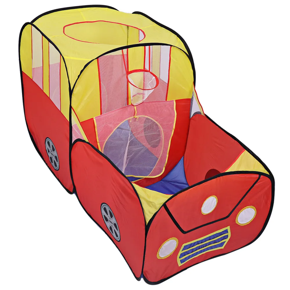 

Foldable Kids Toys Tents Play Tent Baby Outdoor Indoor Playhouse Cartoon Car Play Game House Toy Tents Cubby Gifts for Child