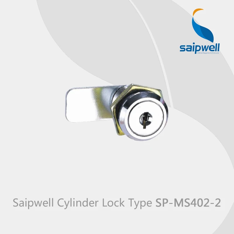 

Saipwell SPMS402-2 zinc alloy door handles and locks stainless steel locking hinges electric door cylinder lock 10-PCS-PACK