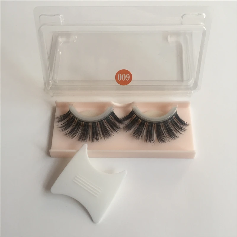 

False Eyelashes Mink Lashes Silk Soft Faux Cils Natural Demi Wispies Eyelashes 3D Russian Volume Self Adhesive False Eyelashes