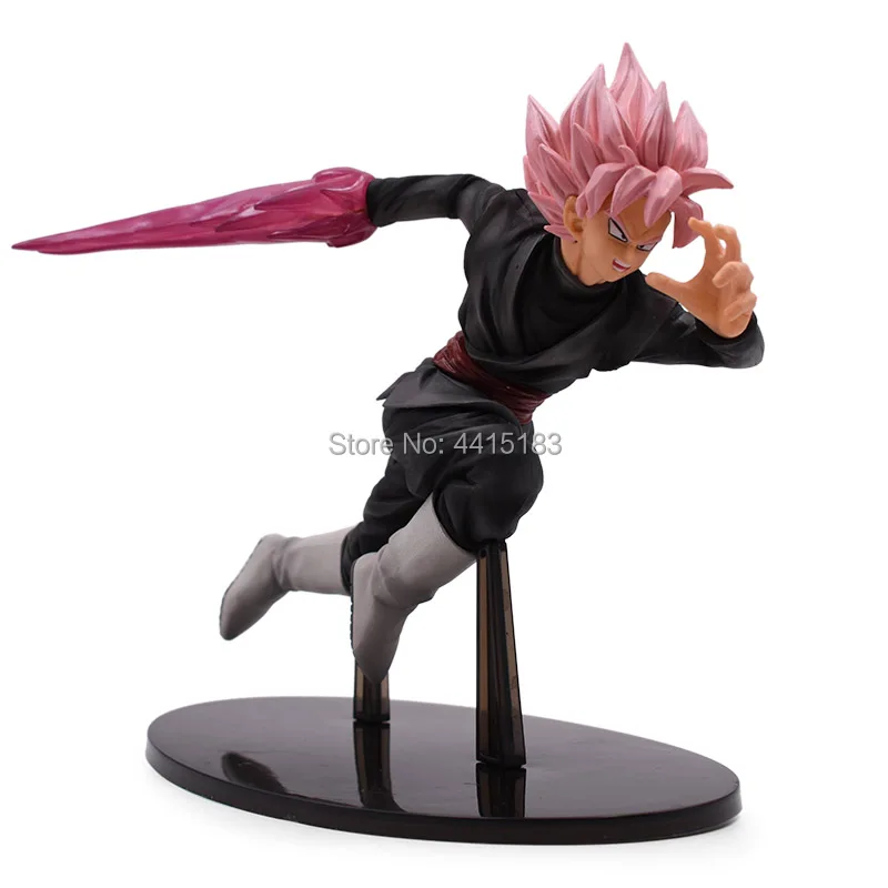 8"20 cm Anime Dragon Ball Z Super Saiyan Rose Goku Black PVC Action Figure Doll Model Toy Halloween Christmas Gift For Children