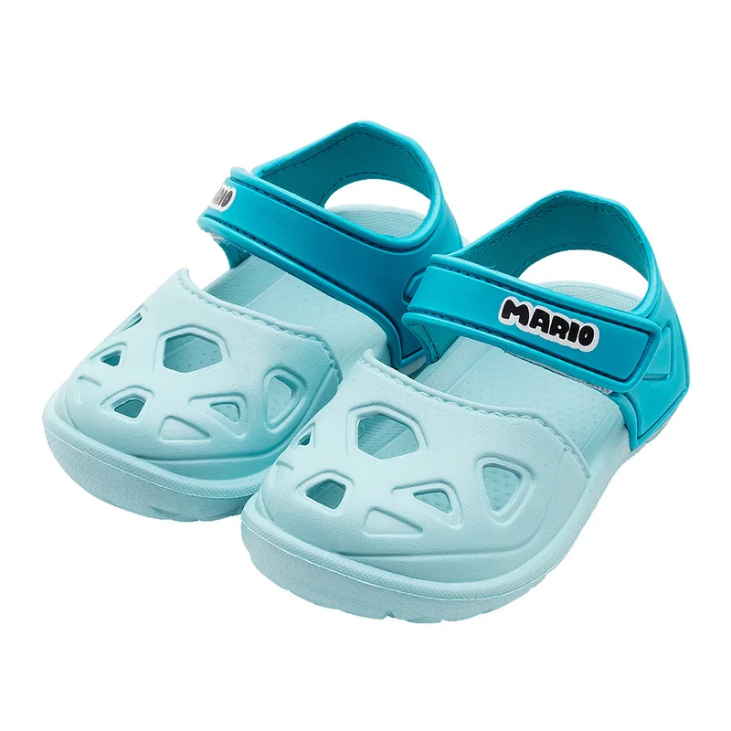 Children's Sandals Slippers Summer Baby Beach Shoes PU Baotou Shoes Girls Sports Children's Hole Baby Boy Sandals kids sandals