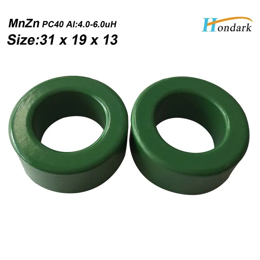 

Inner 19mm 0.75''Transformer ferrite ring 31X19X13mm Al 4-6uH Isolator ferrite core RF choke ferrite Inductor ferrite,10pcs/lot