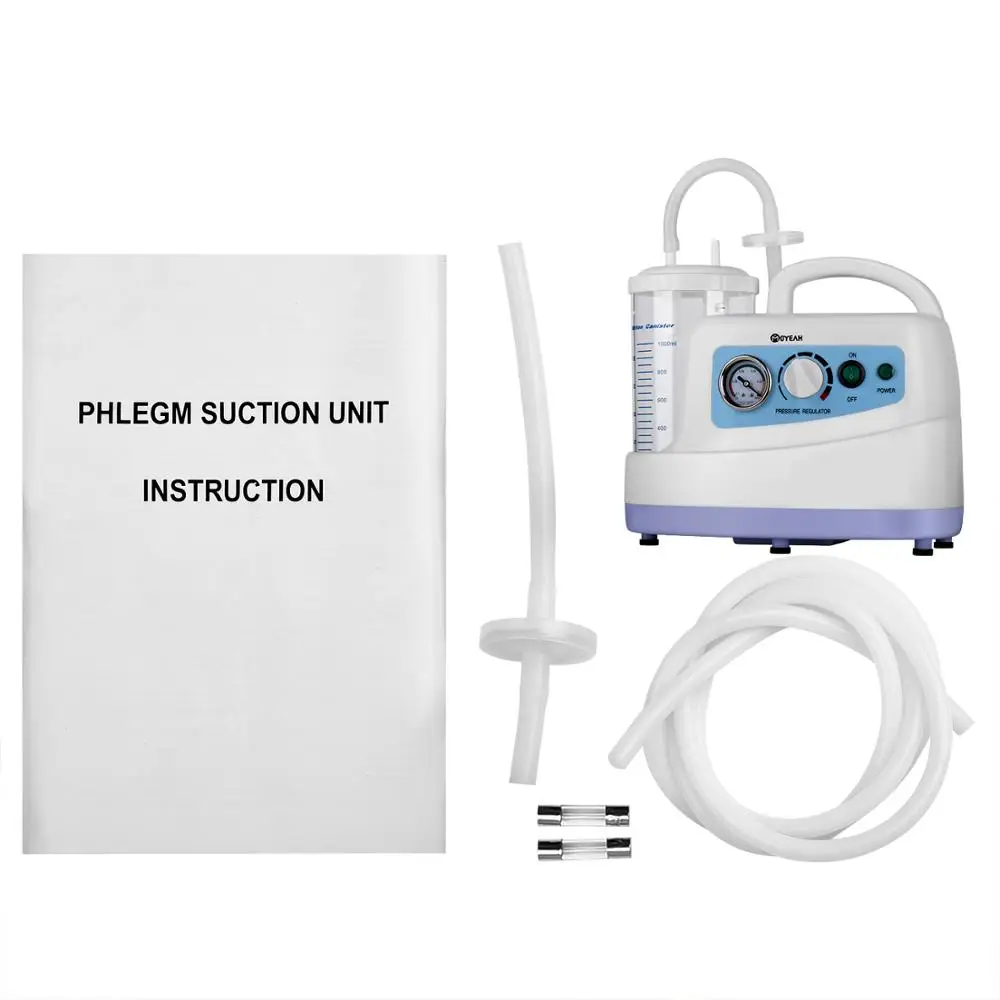 MOYEAH Portable Sputum Suction Secretion Machine For Mucus Home Health Care Aspirator Lightweight