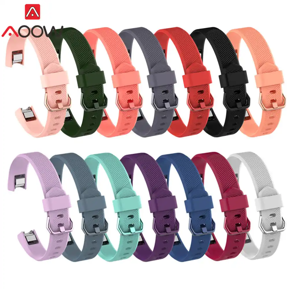 fitbit alta heart rate wristband smart watch 16mm