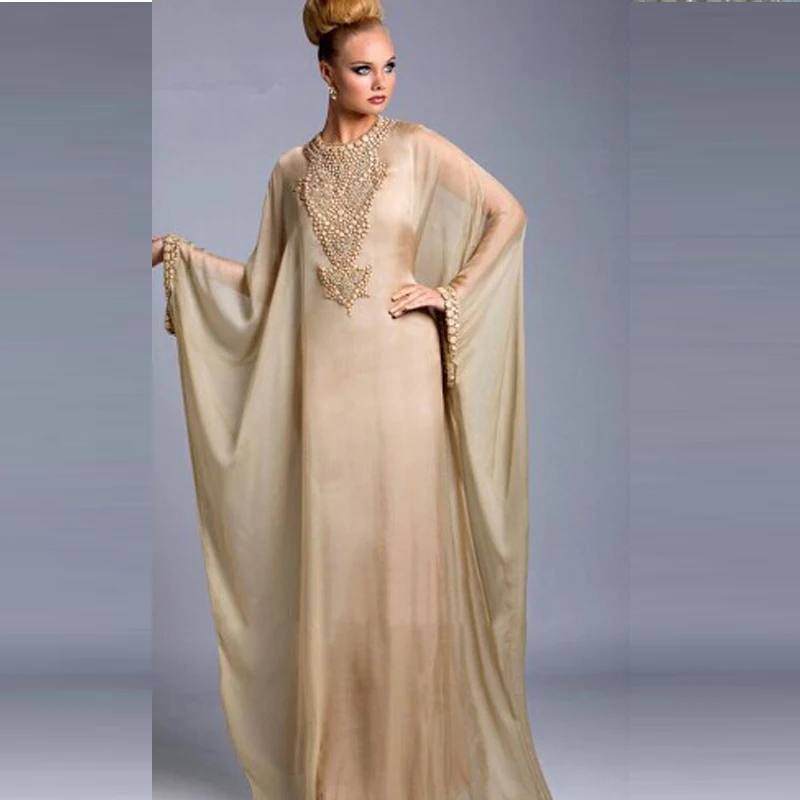 kaftan evening gown