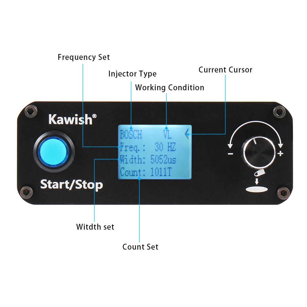 Common rail тестер KW608 Многофункциональный дизельный USB инжектор тестер+ S60H Common Rail Форсунка Тестер