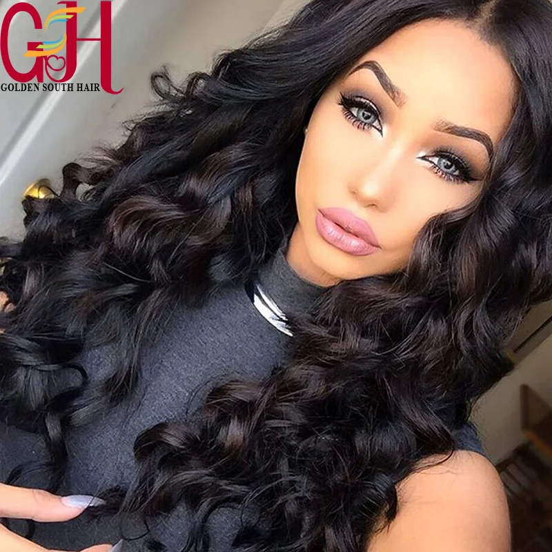7A U Part Human Hair Wig Virgin Hair Lace Front Wig With Bleached Knots Cheap Affordable U