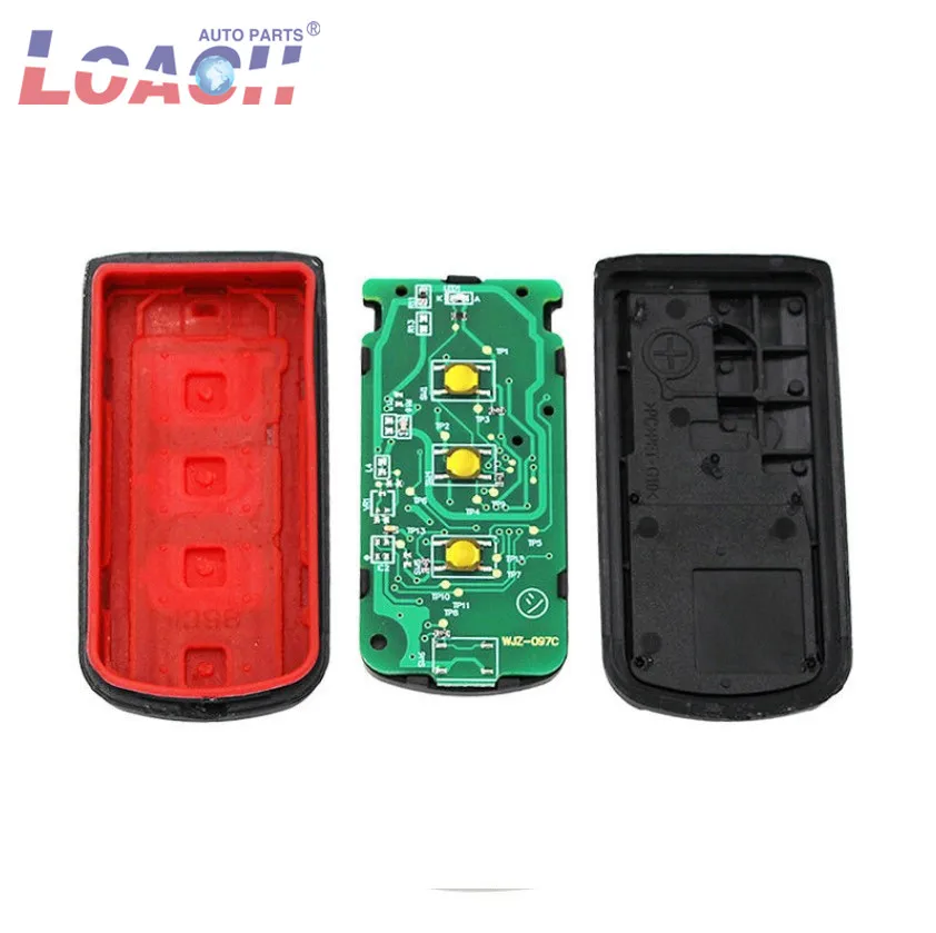 3 кнопки G8D-644M-KEY-E ASX Outlander Sport Pajero Shogun Montero Lancer RVR Автомобильный Дистанционный смарт-ключ костюм для MITSUBISHI