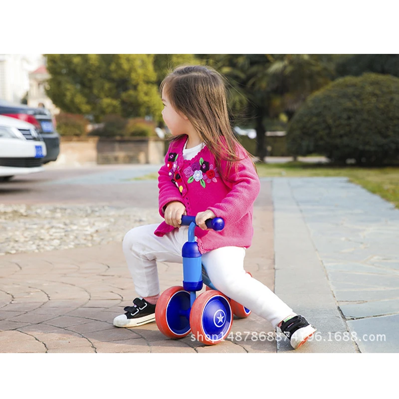 Babyfond Baby Balance Car ребенок Taxio четырехколесный ходунки для ребенка подарок
