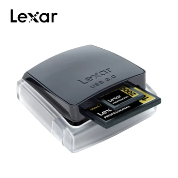 

100% Original Lexar Professional High Speed Dual-Slot Reader 2 in 1 USB 3.0 Card Reader For SDHC SDXD SD Card CF Card