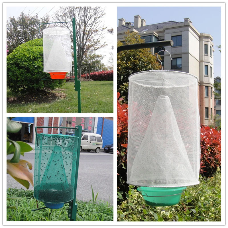 JX-LCLYL Kitchen Fly Bug Insect Pest Drosophila Net Catcher Cage Trap Killer Hanging Bags