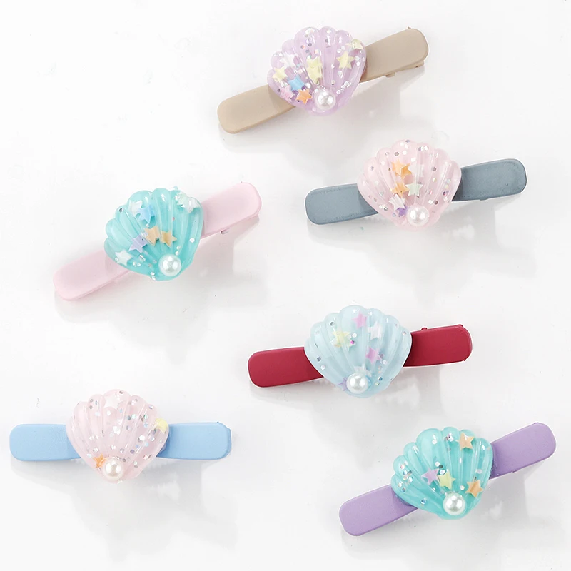 

Lifefontier Fashion Barrettes Starfish Hair Grip Shell Hairpin Hair Clip Hair Accessories for Women Girl Wedding Headwear