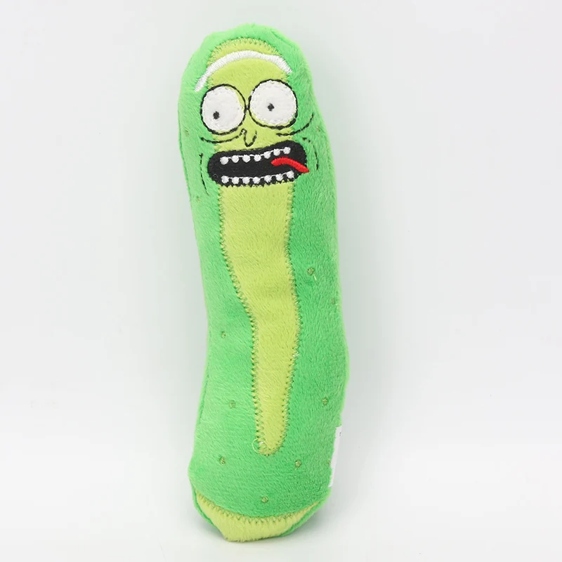 20 см-30 см Рик и Морти плюшевые куклы foamy Happy Sad Meeseeks Mr poopybuttole Pickle Rick Мягкие плюшевые игрушки куклы, детский подарок - Цвет: Pickle Rick