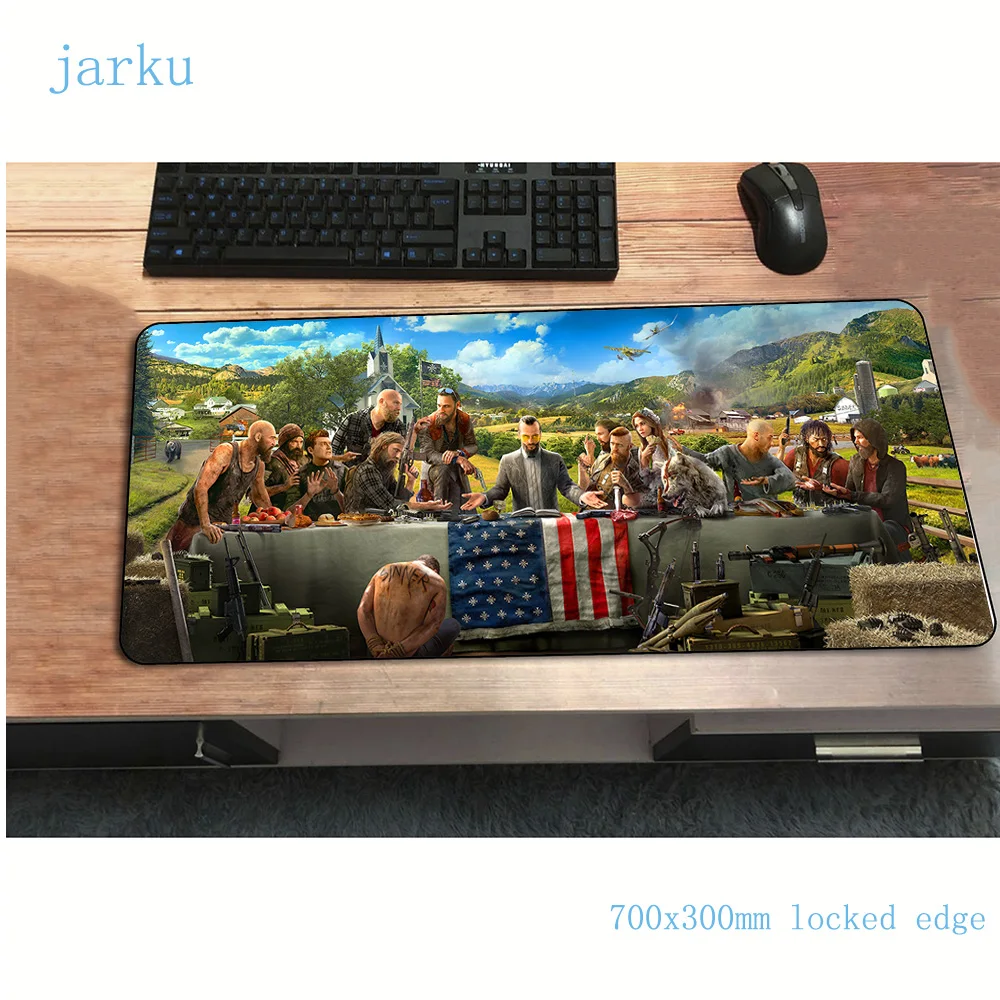 

far cry padmouse 700x300x2mm gaming mousepad gamer mouse mat hot sales pad keyboard computer mouse pad laptop play mats