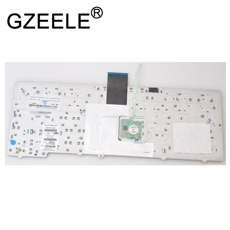  GZEELE  Laptop Keyboard For HP EliteBook 6930 6930P 483010-001 468778-001 V070530AS1 Black US versi